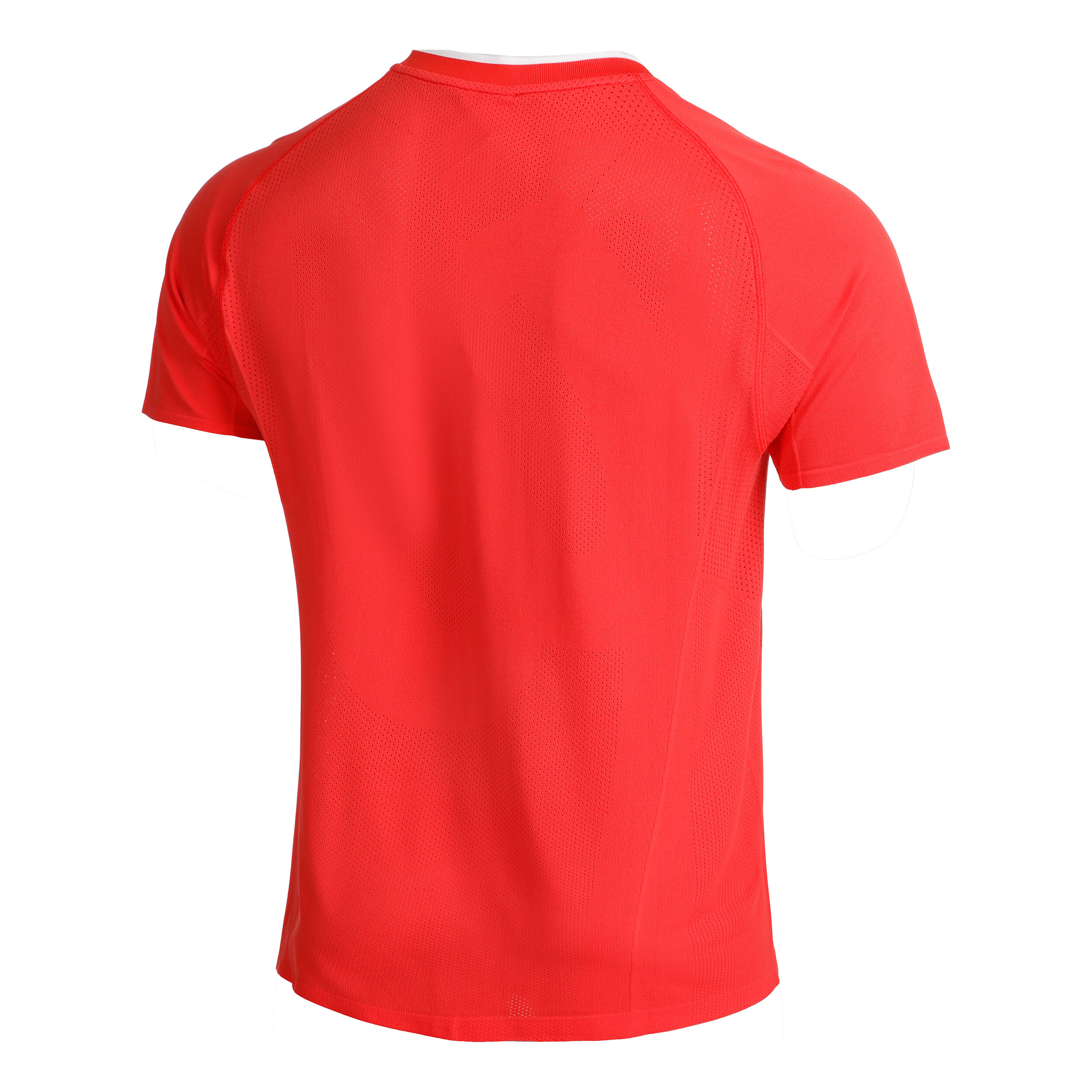 Players Seamless Zip Henley 2.0 T-Shirt Herren - Rot