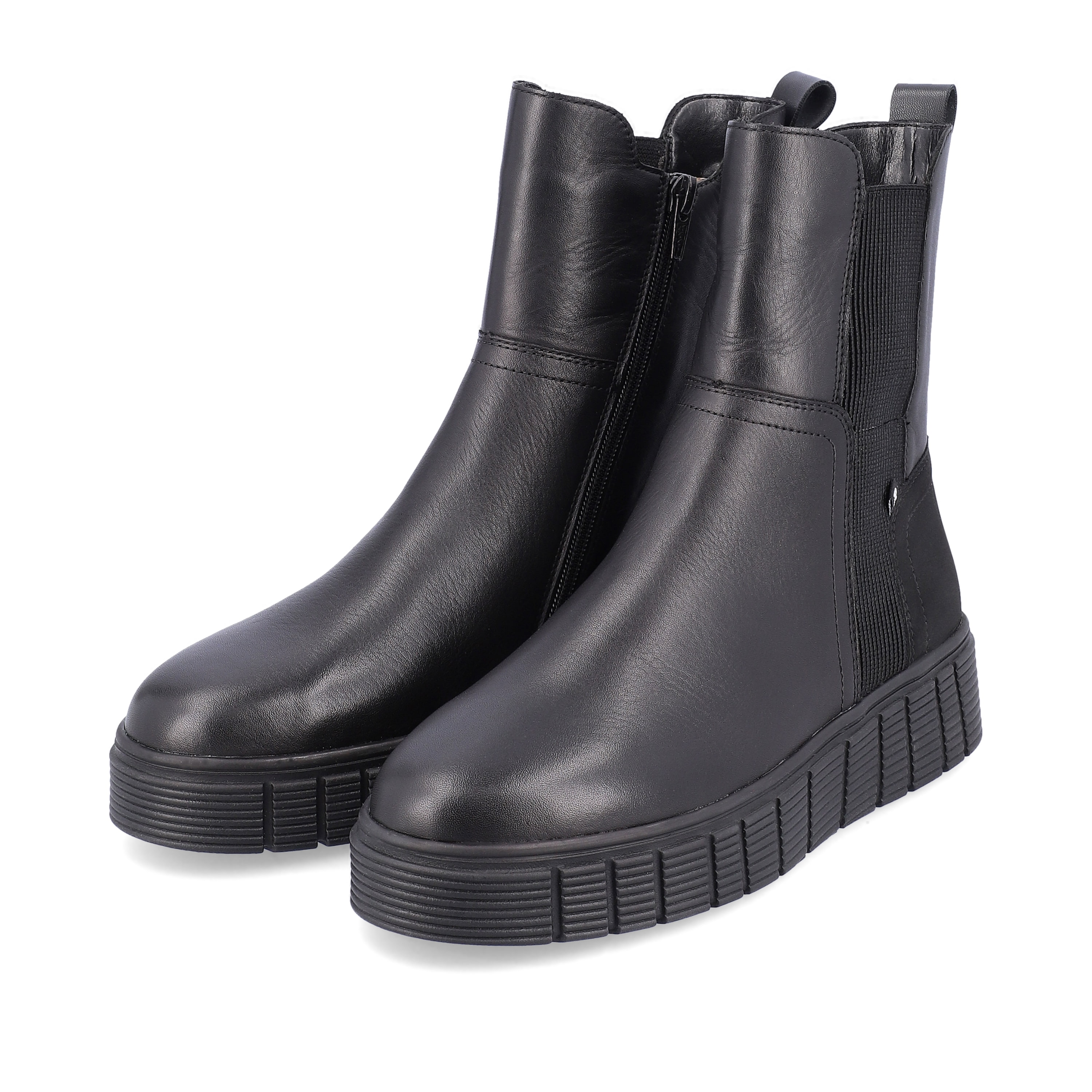 Rieker Damen Chelsea Boots midnight black