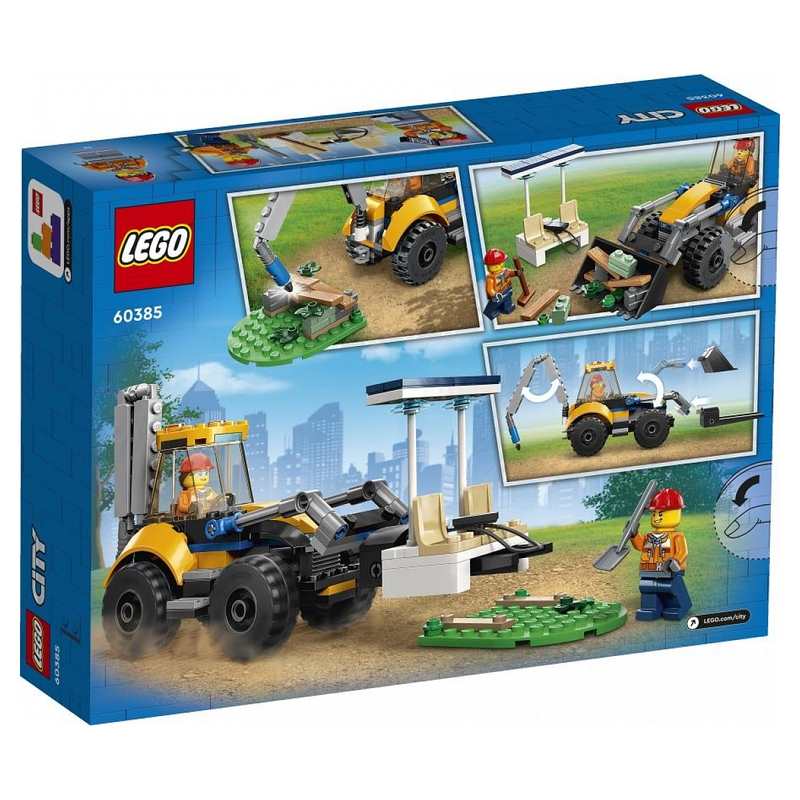 60385 La pelleteuse de chantier LEGO City