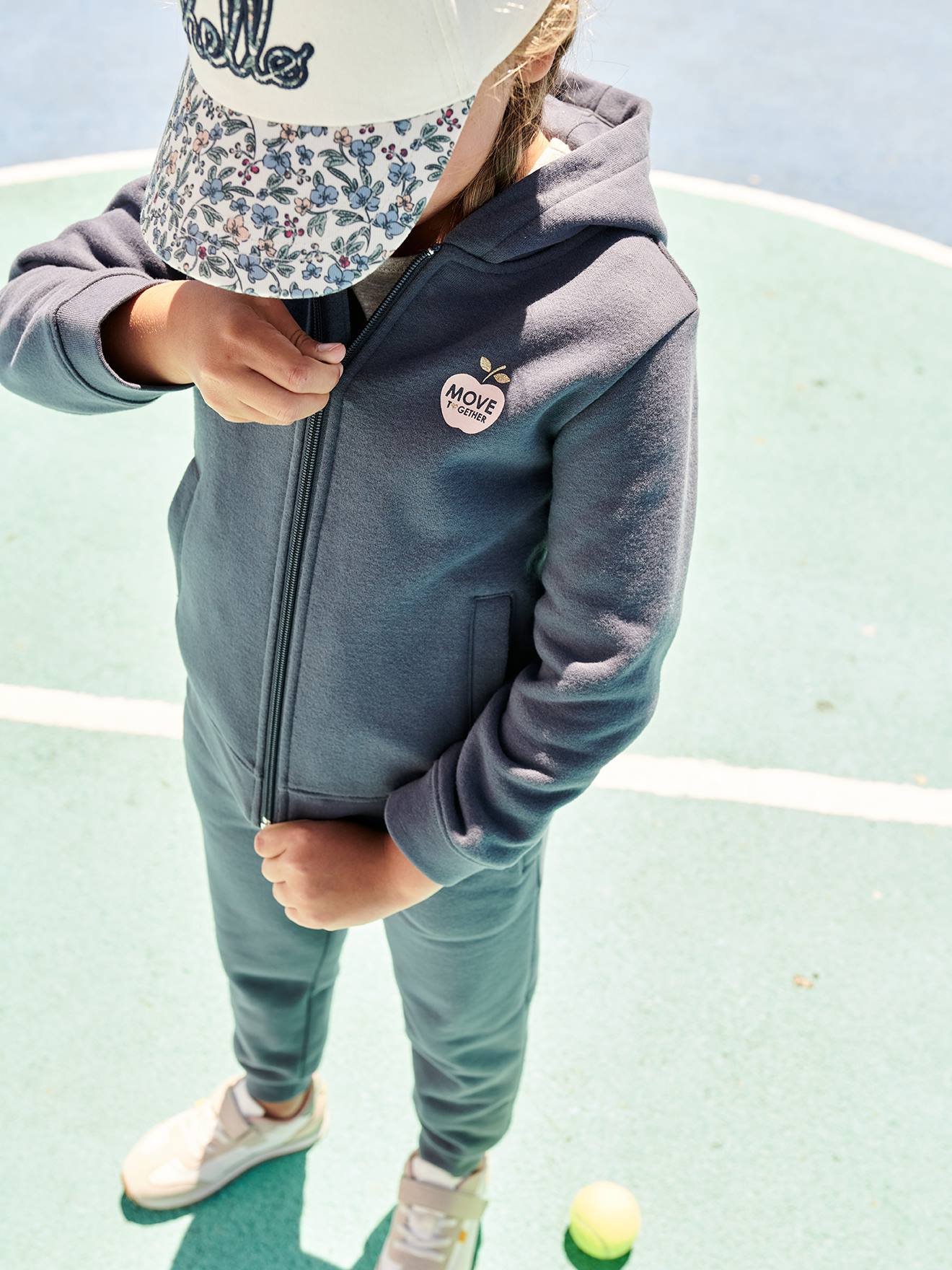 Vertbaudet Mädchen Kapuzensweatjacke, Sport BASIC Oeko-Tex - rosa