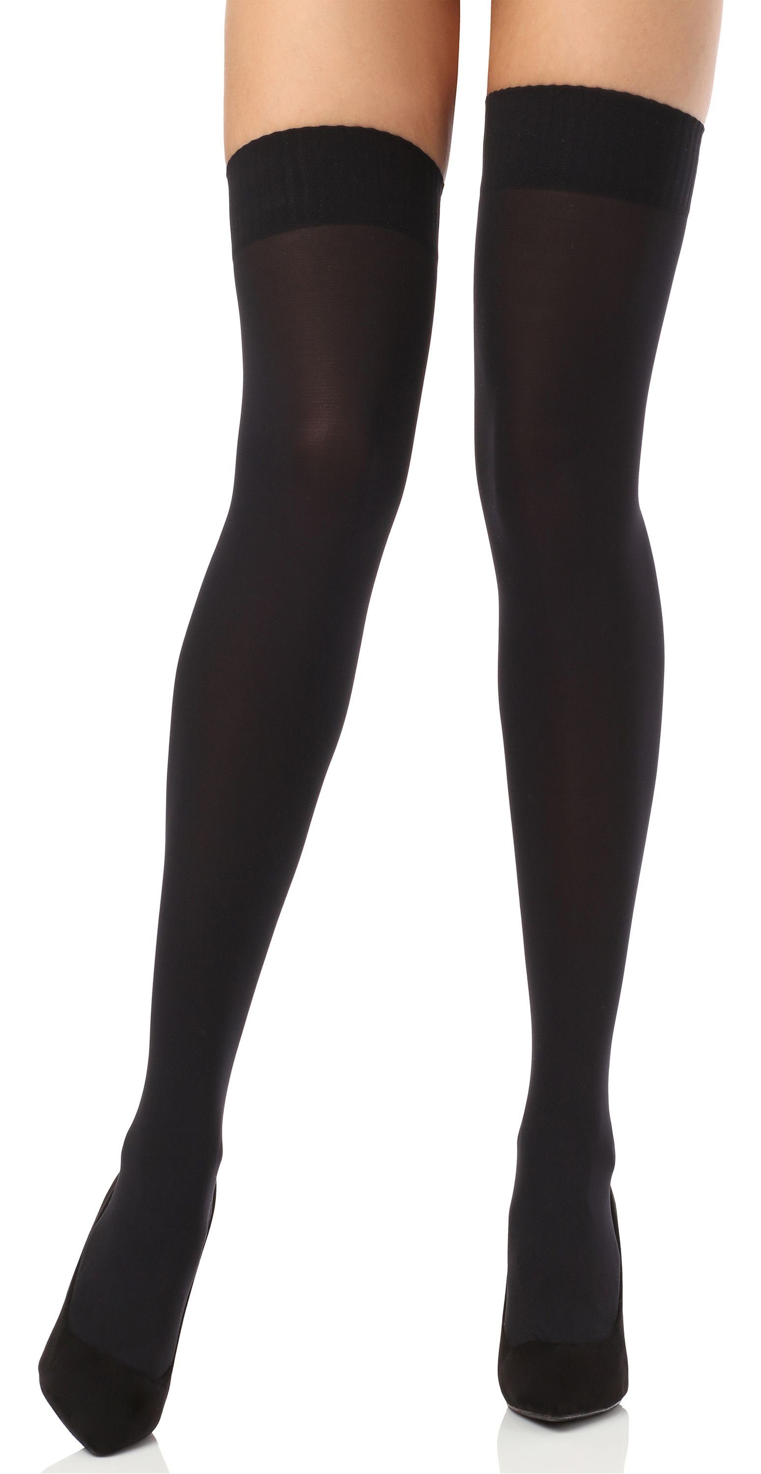 Merry Style Kniestrümpfe Damen Überkniestrümpfe MSSST8002