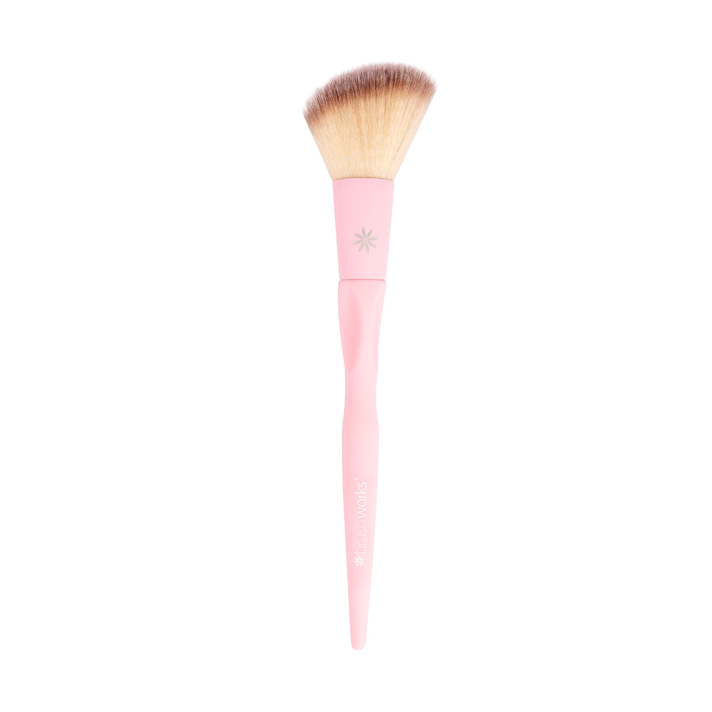 Brushworks Pinceau Contouring HD Rose Pinceau