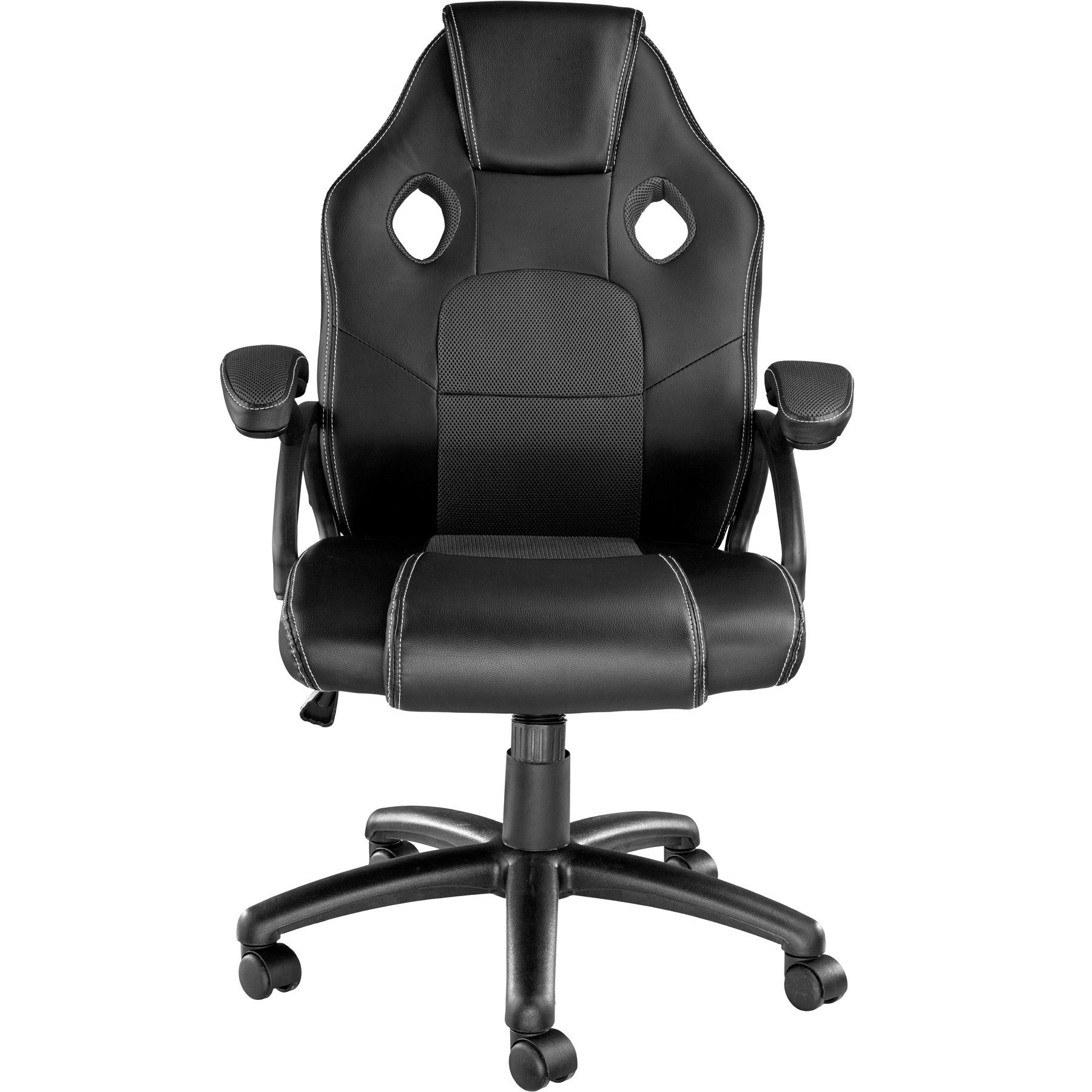 tectake Gaming-Stuhl Mike (1er, 1 St), einstellbare Wippmechanik