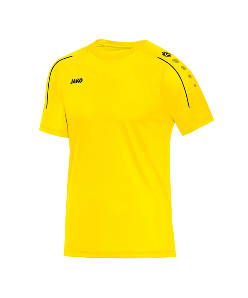 Jako Classico T-Shirt Gelb Schwarz F03