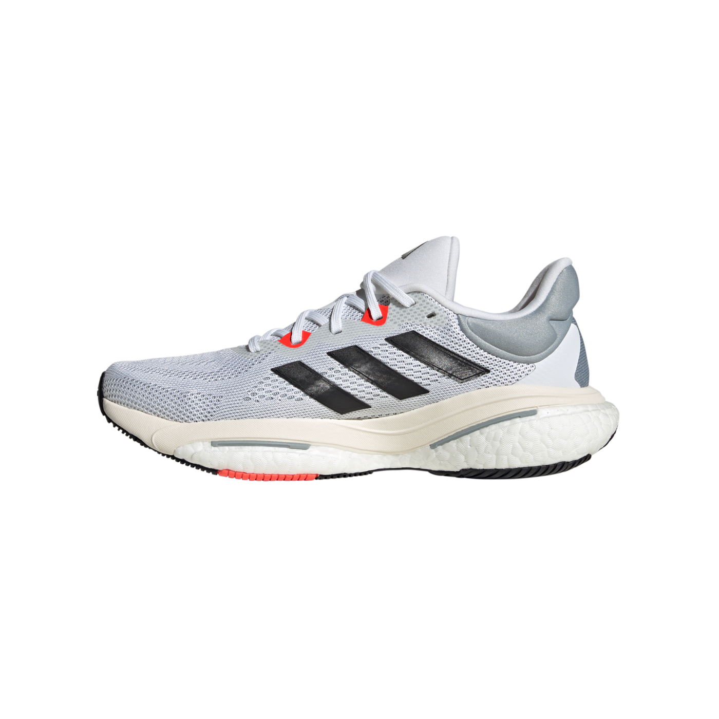 adidas Solar Glide 6 Weiss Schwarz Rot Laufschuh