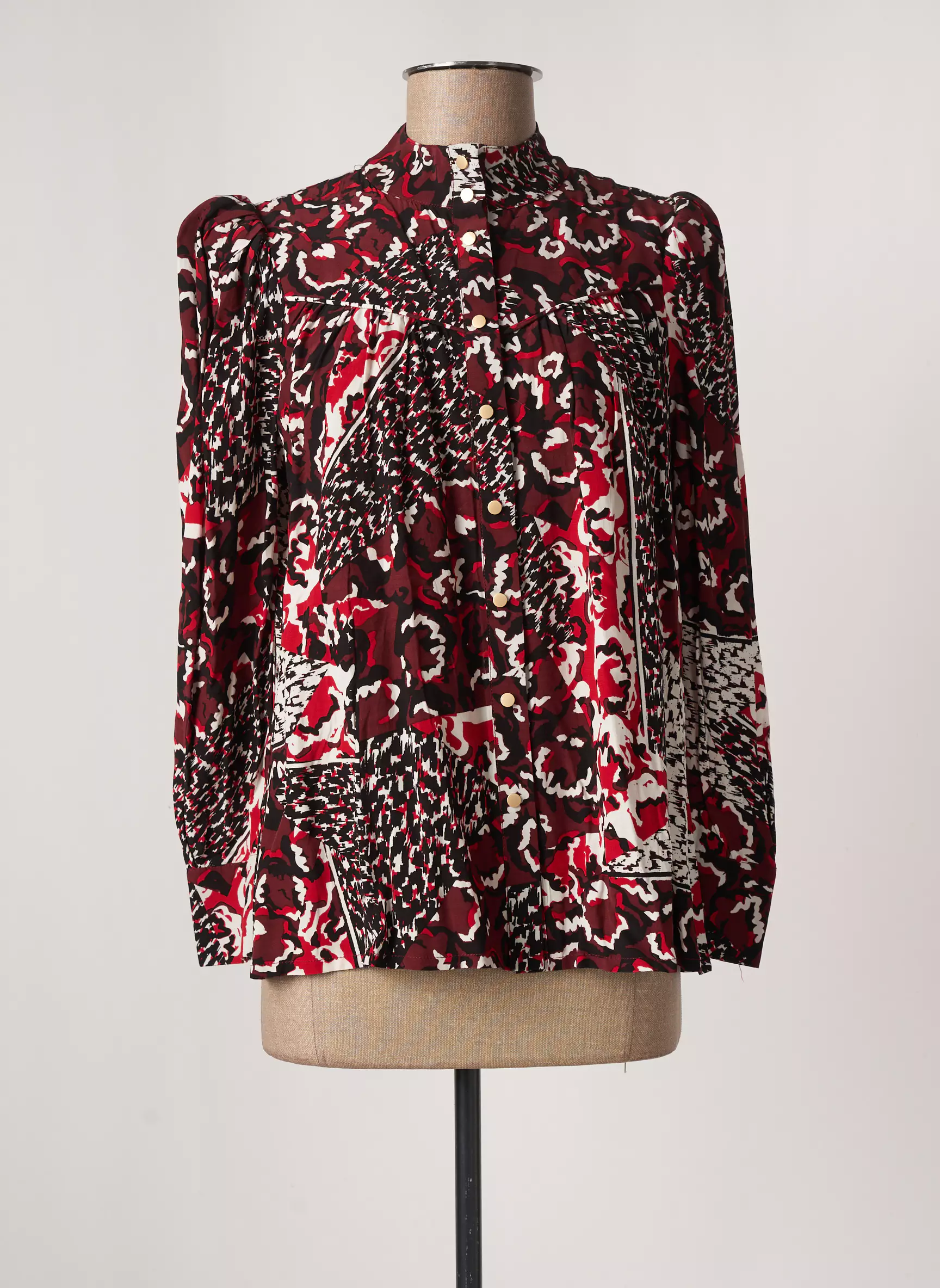 Suncoo Chemisiers Femme couleur rouge