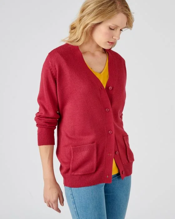 Gilet classique maille jersey