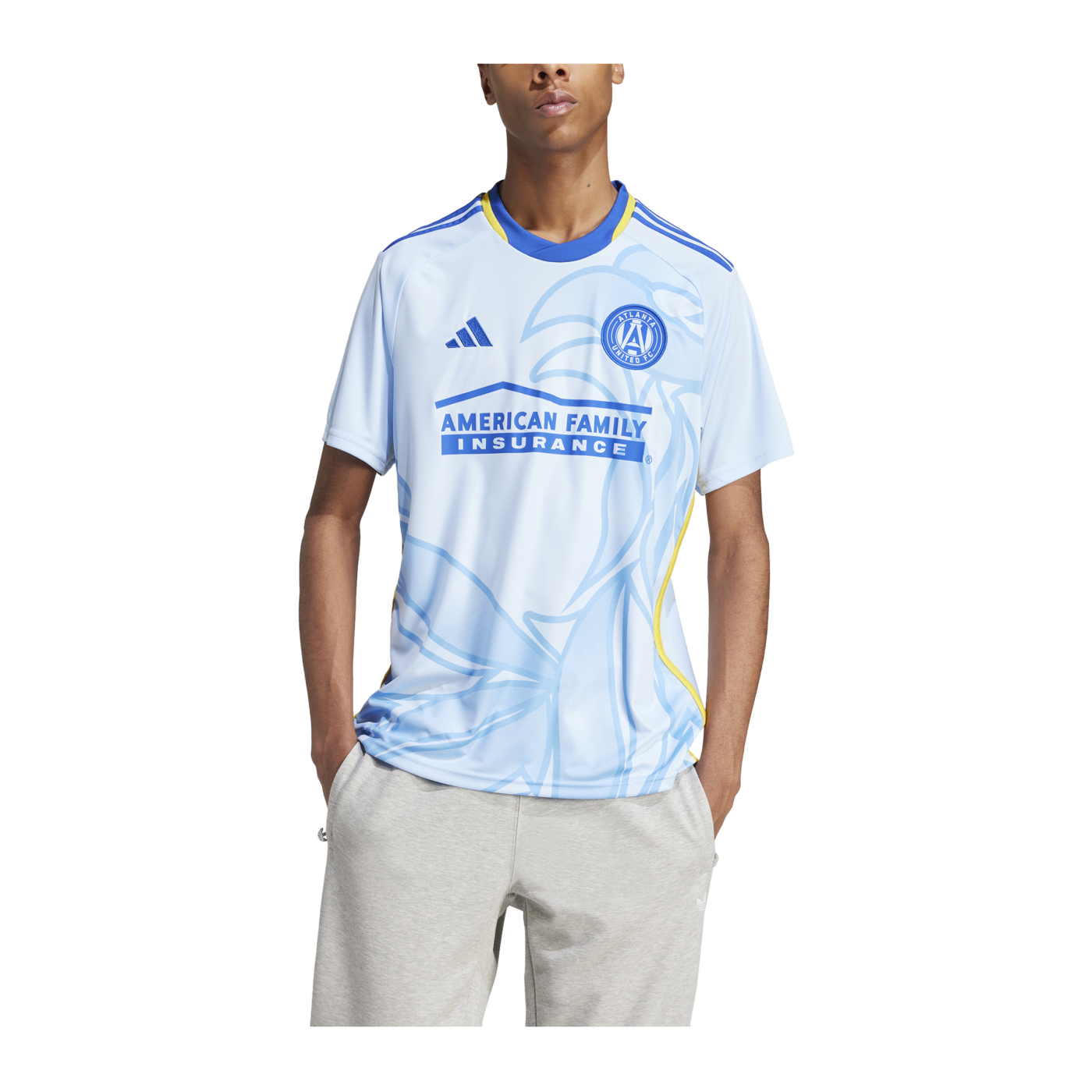 adidas Atlanta United Trikot Away 2024 Blau
