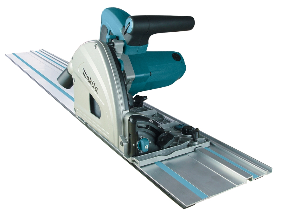 Makita SP6000J1X 230V Invasion Circle Zaag 165 mm + bėgelis + krepšys