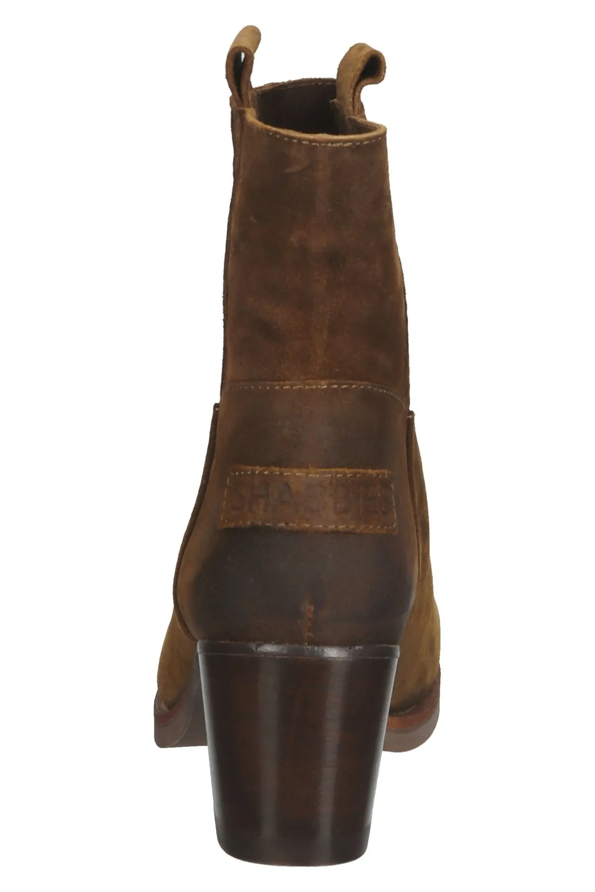 Shabbies Amsterdam  Stiefelette - Braun - Blockabsatz