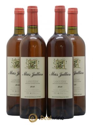 Languedoc Mas Jullien Olivier Jullien  2018 - Lot de 4 Bouteilles