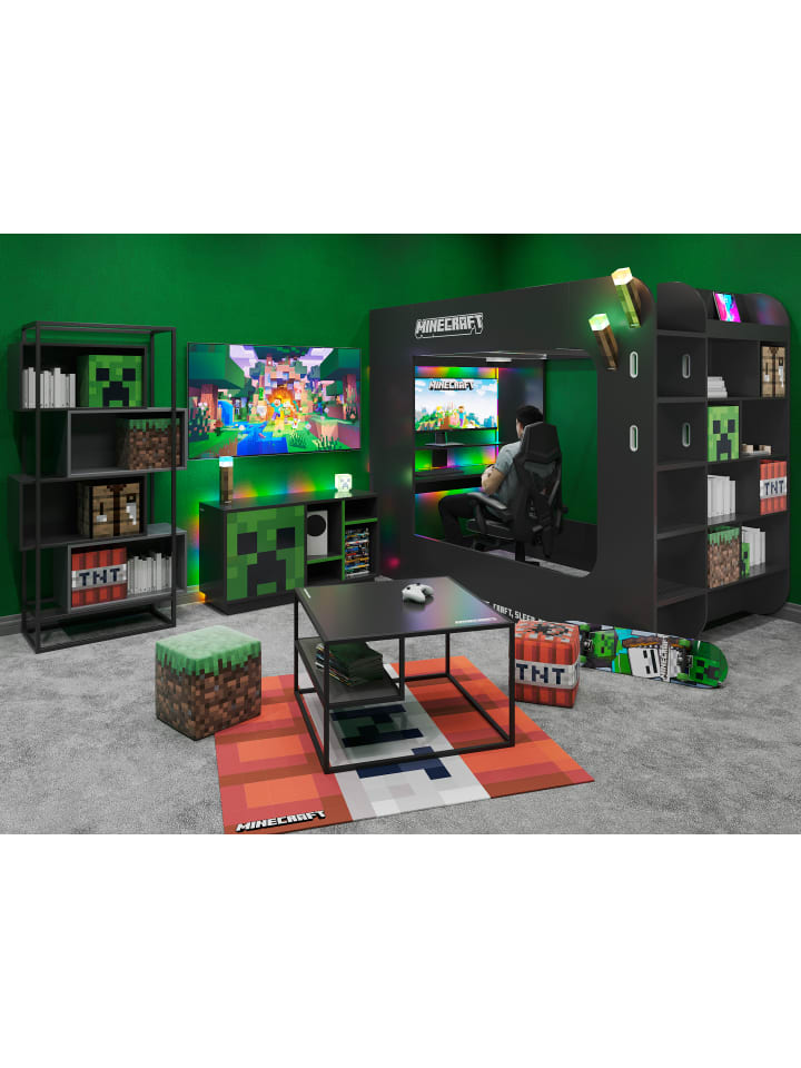 Minecraft Minecraft Sitz- und Aufbewahrungsbox, Grasblock günstig kaufen onesize