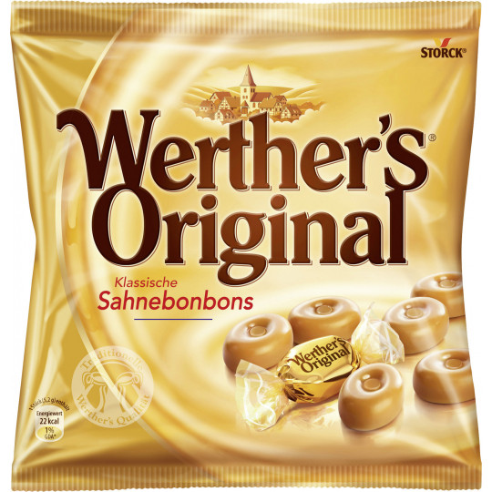 Werther's Original klassische Sahnebonbons 245G