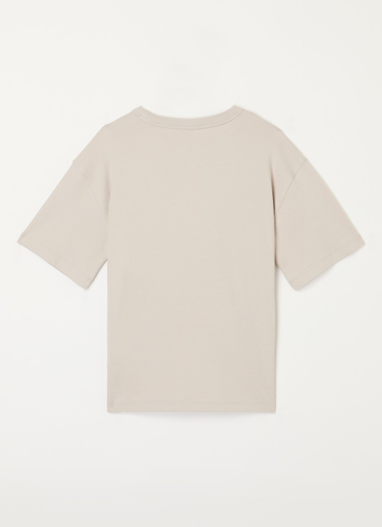 Tricou Calvin Klein cu logo brodat