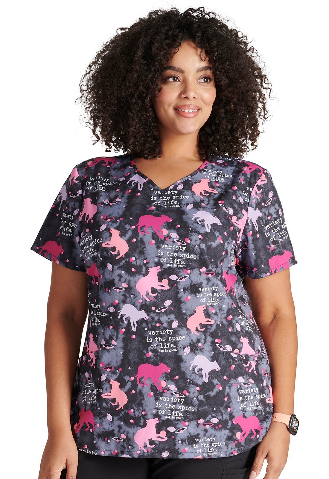 Cherokee Funktionsbluse Bunt bedruckter Damen Kasack 