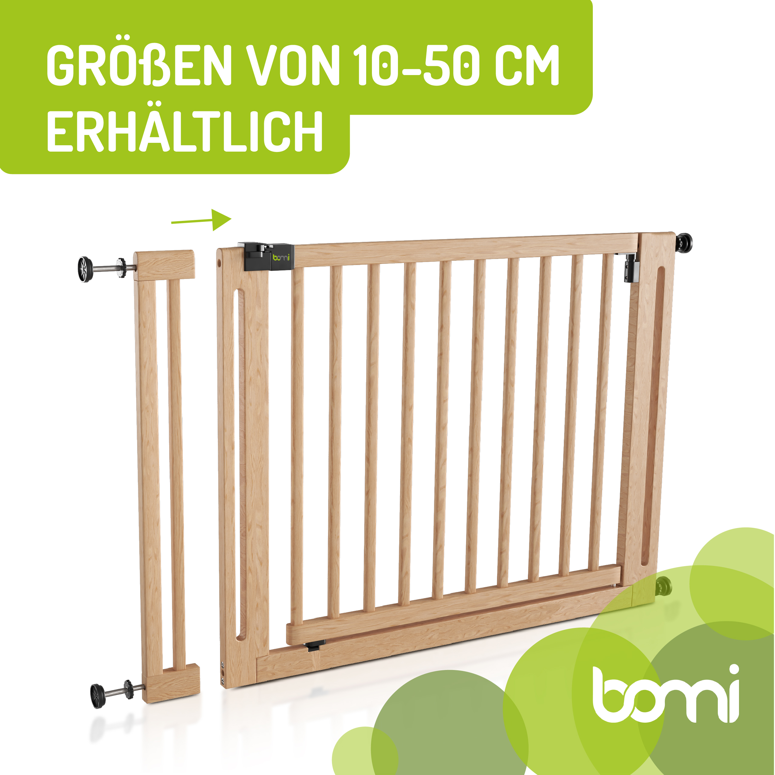 bomi Türschutzgitter & Hundeklappen bomi Verlängerungen - 77 cm für Miko XXS