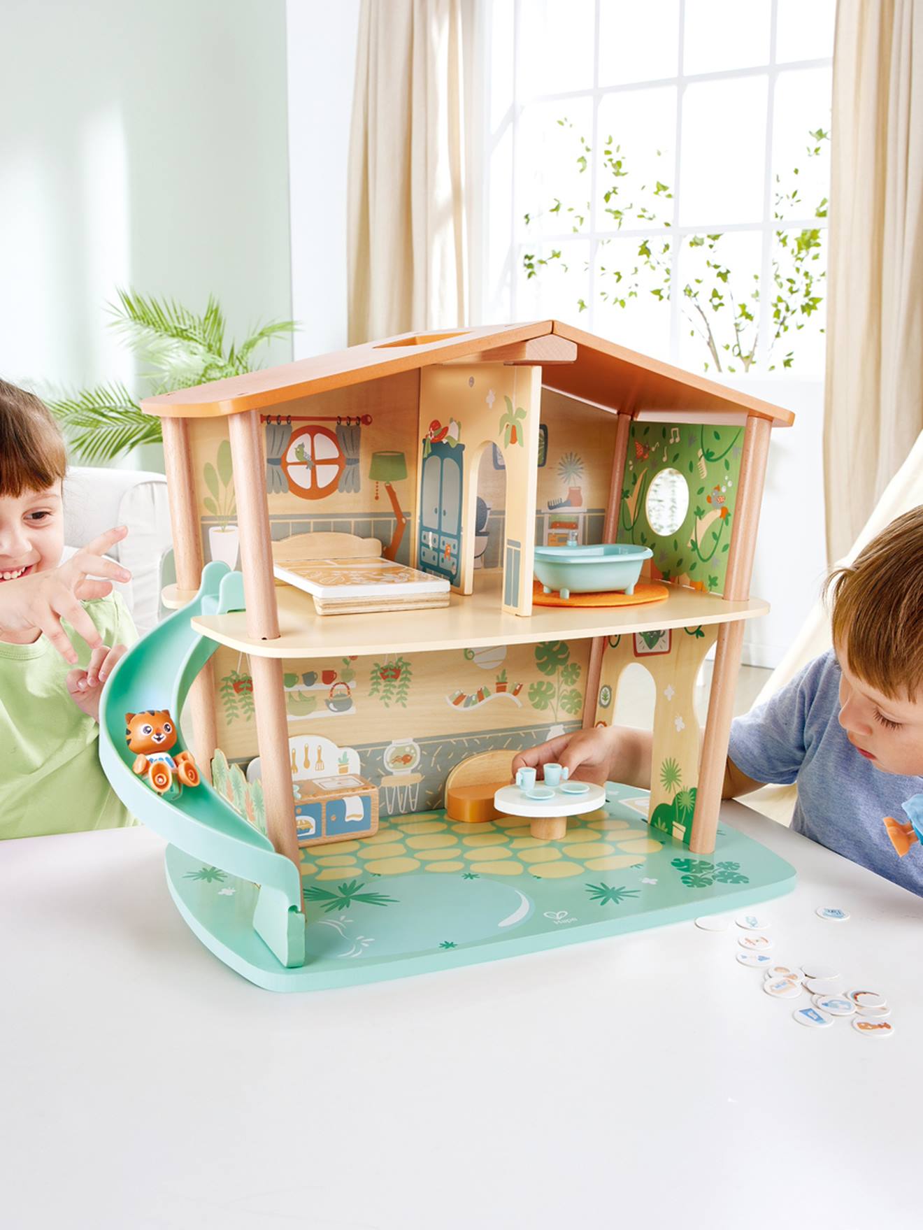 Hape Kinder Tigerhaus HAPE - orange