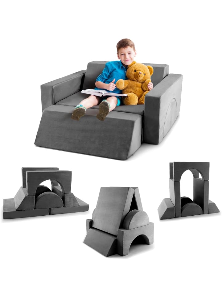 COSTWAY Kindersessel in Grau günstig kaufen onesize