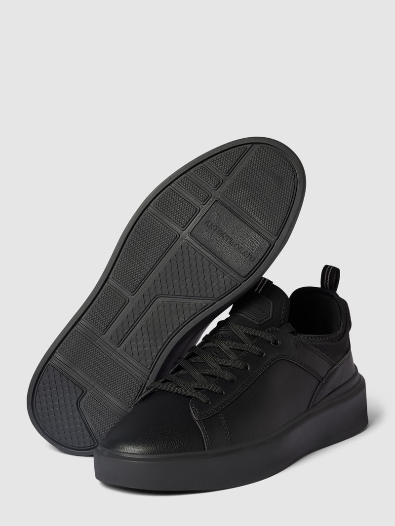 Sneaker mit Label-Detail Modell 'BARNET' in schwarz