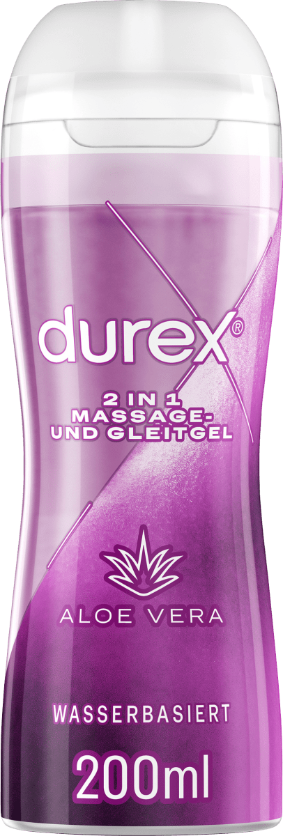 Gleitgel & Massage 2in1 Aloe Vera, 200 ml