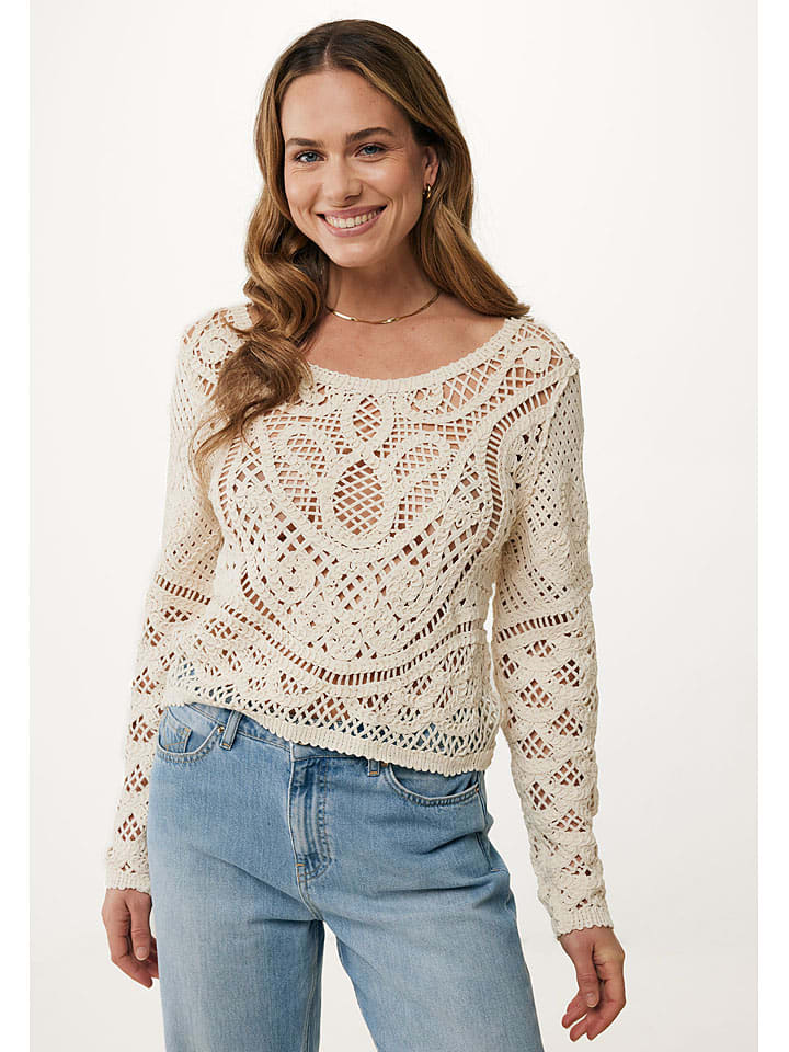 Mexx Pullover in Sand günstig kaufen