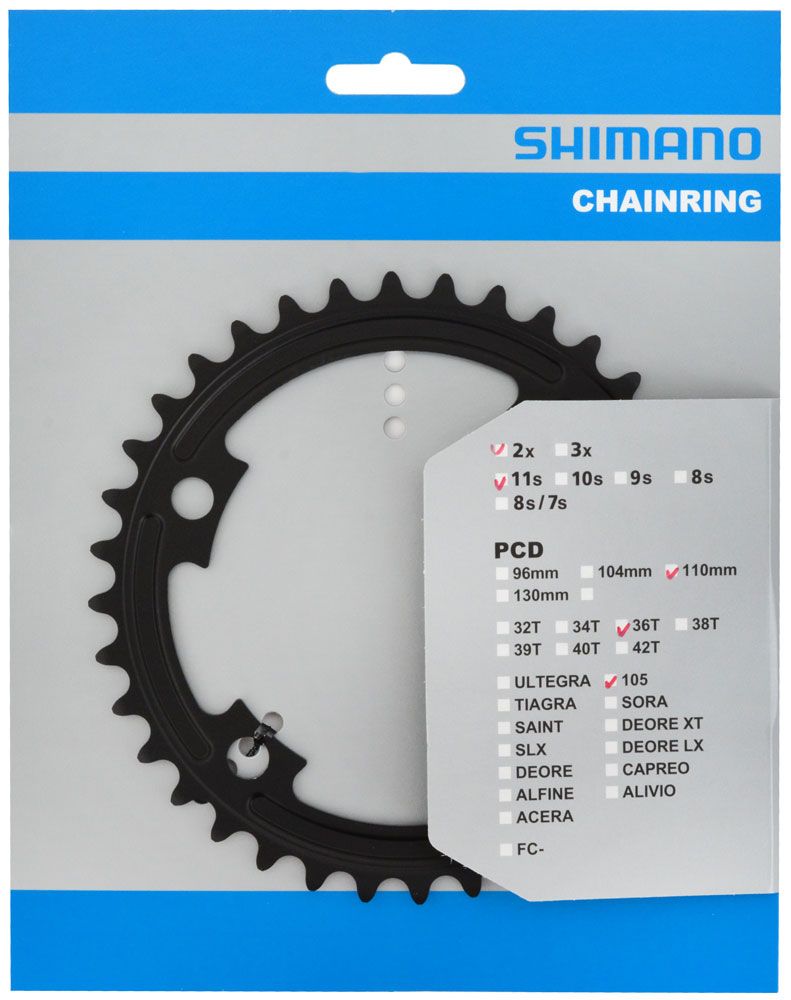 Shimano Kettenblatt für FC-R7000 52/36 Zähne kaufen | Bike-Discount