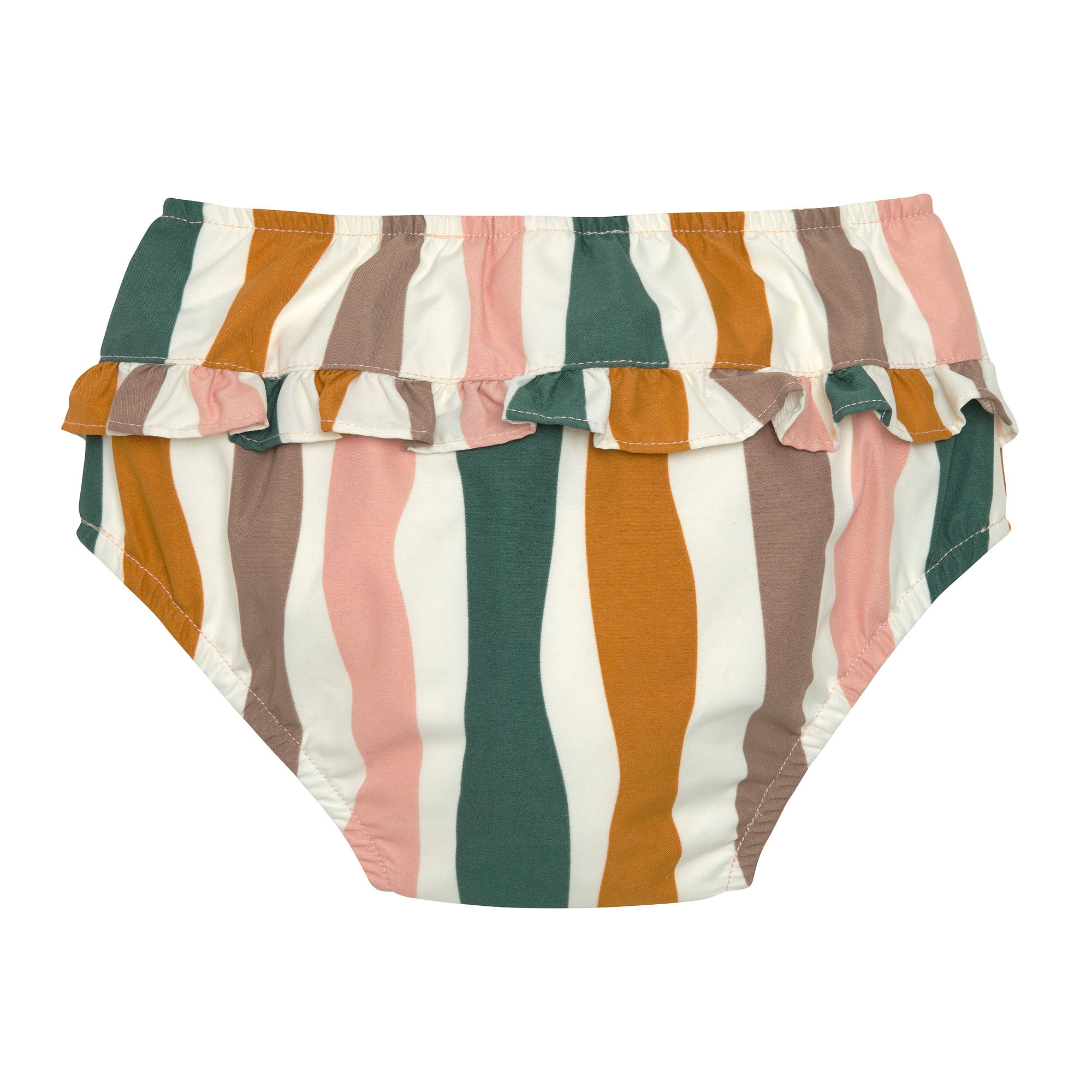 Schwimmwindel Baby - Wellen, Rosa Weiß
