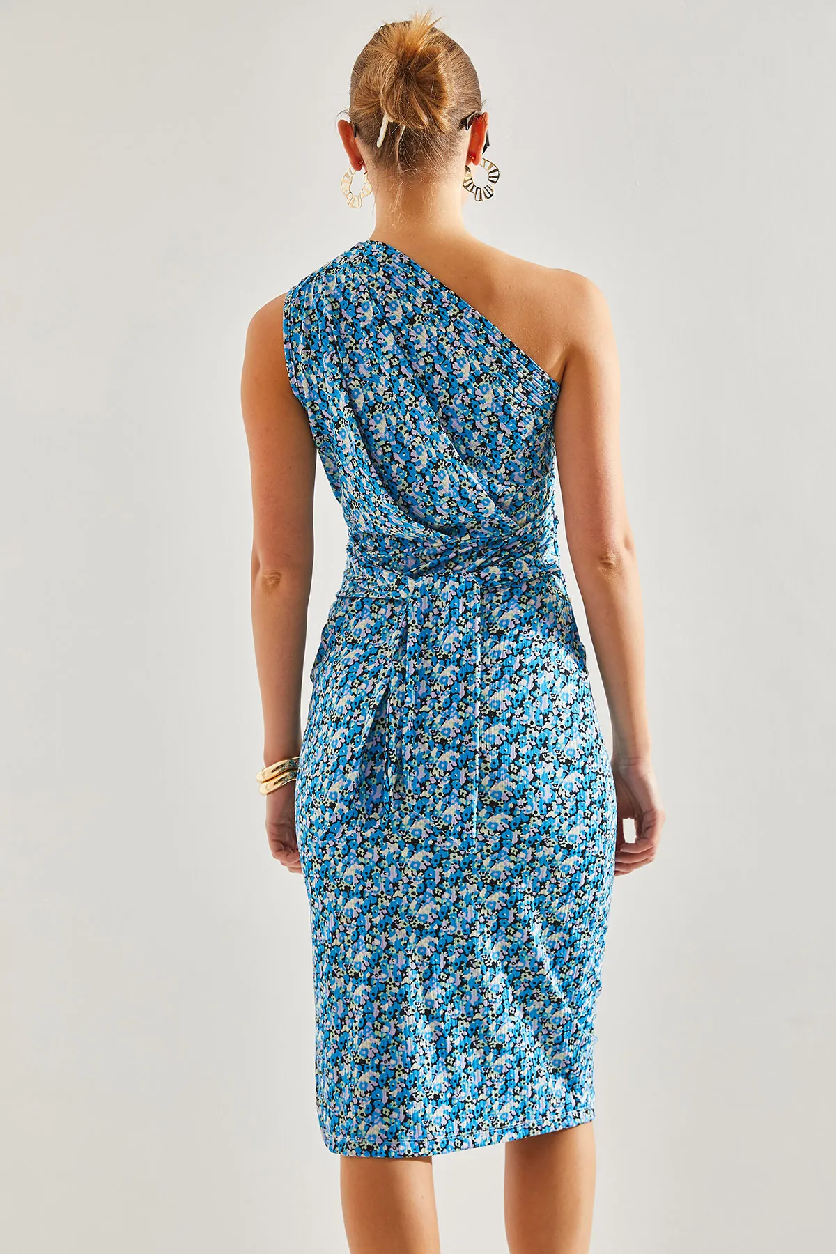 Bianco Lucci  Kleid - Blau - A-Linie