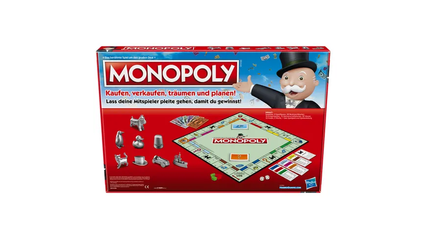 Hasbro - Monopoly Brettspiel