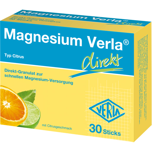 MAGNESIUM VERLA direkt Citrus Granulat  30 St  Granulat