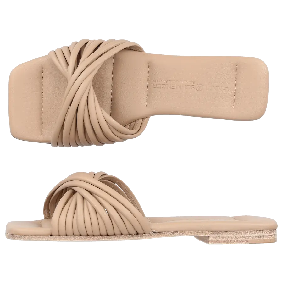 Kennel & Schmenger - Pantoletten RIO Kalbsleder - beige