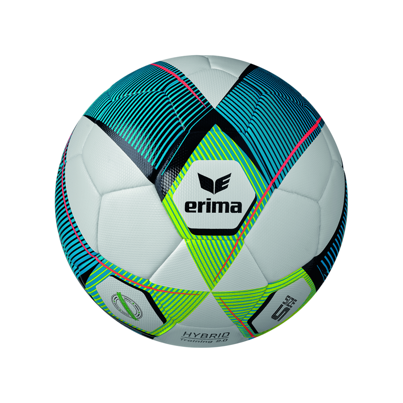 Erima Hybrid Trainingsball 2.0 Blau Grün