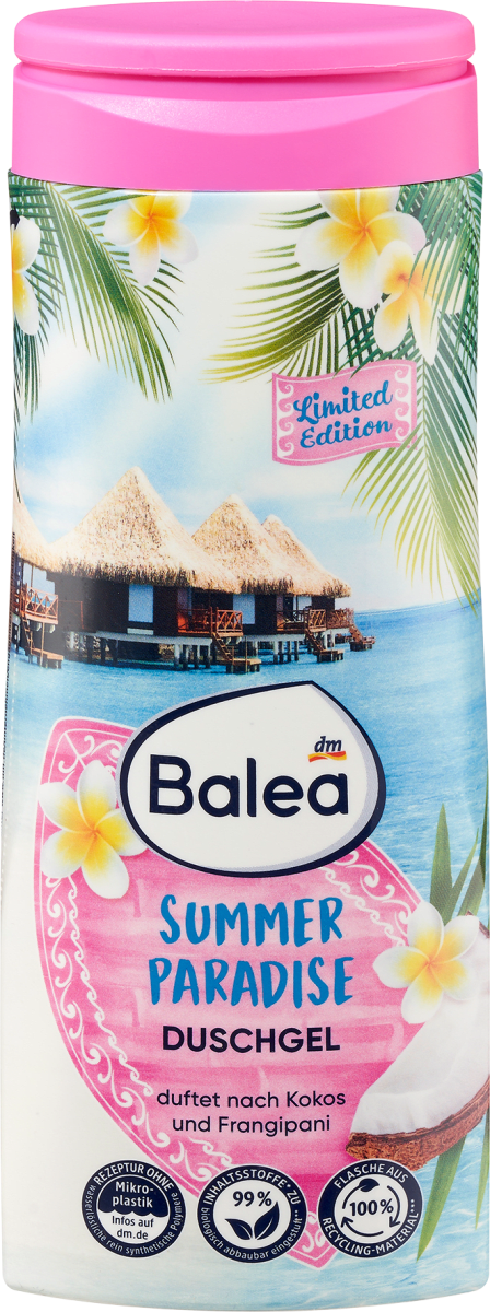 Duschgel Summer Paradise, 300 ml