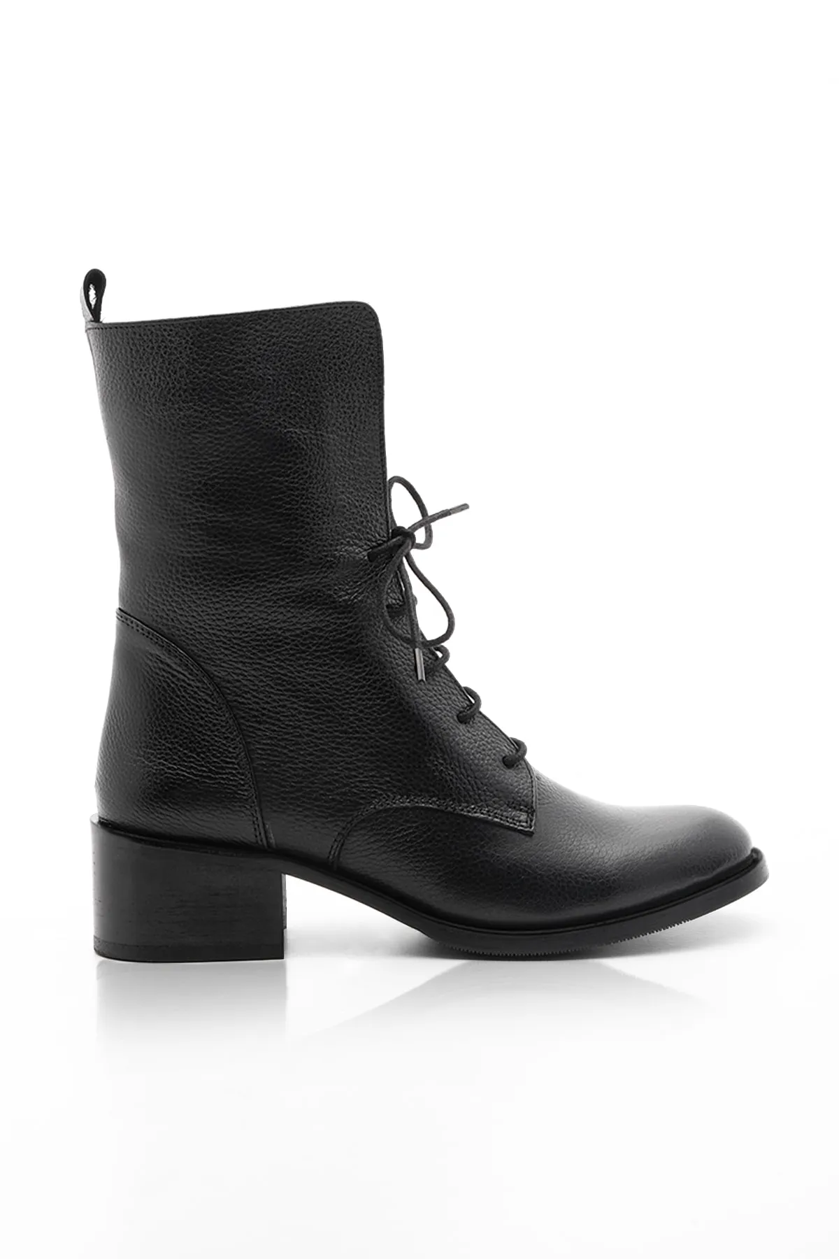 Marjin  Stiefelette - Schwarz - Blockabsatz