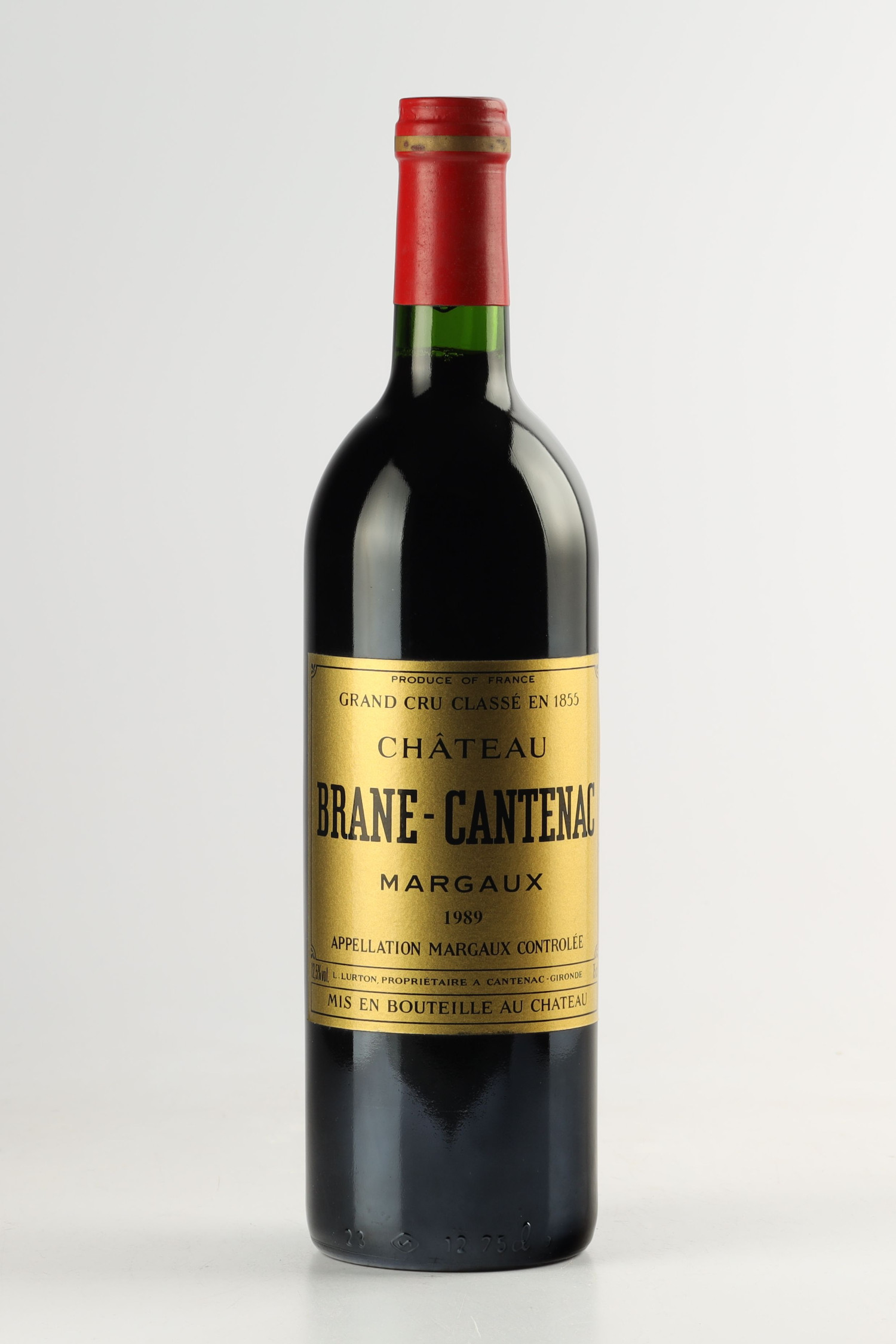 Château Brane Cantenac 1989, Margaux