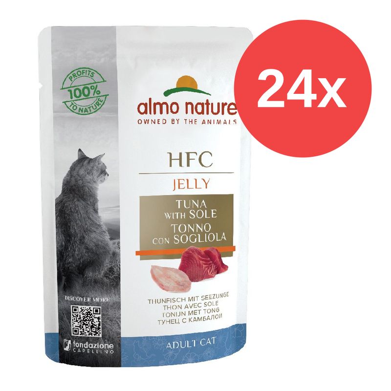 Sparpaket Almo Nature HFC Jelly Pouch 24 x 55 g