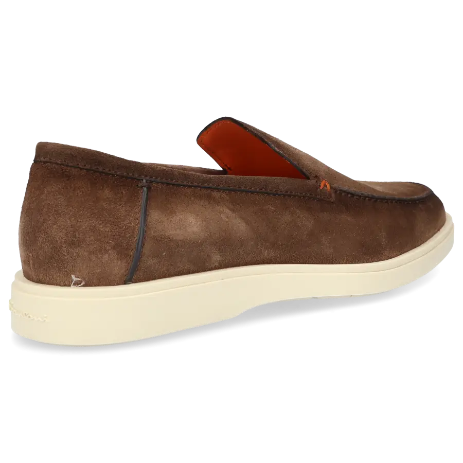 Santoni - Loafer MGDT17 Veloursleder - braun