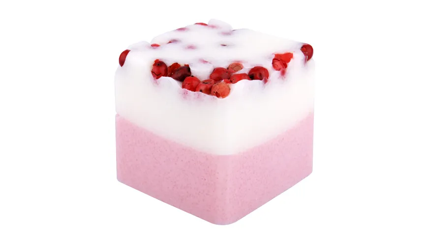 BadeFee Badewürfel Rhabarber-Erdbeer 50 g