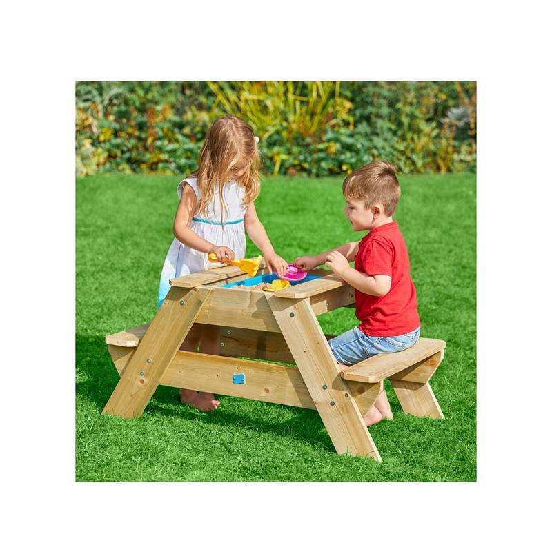 Table picinic en bois avec bac à eau TP Toys