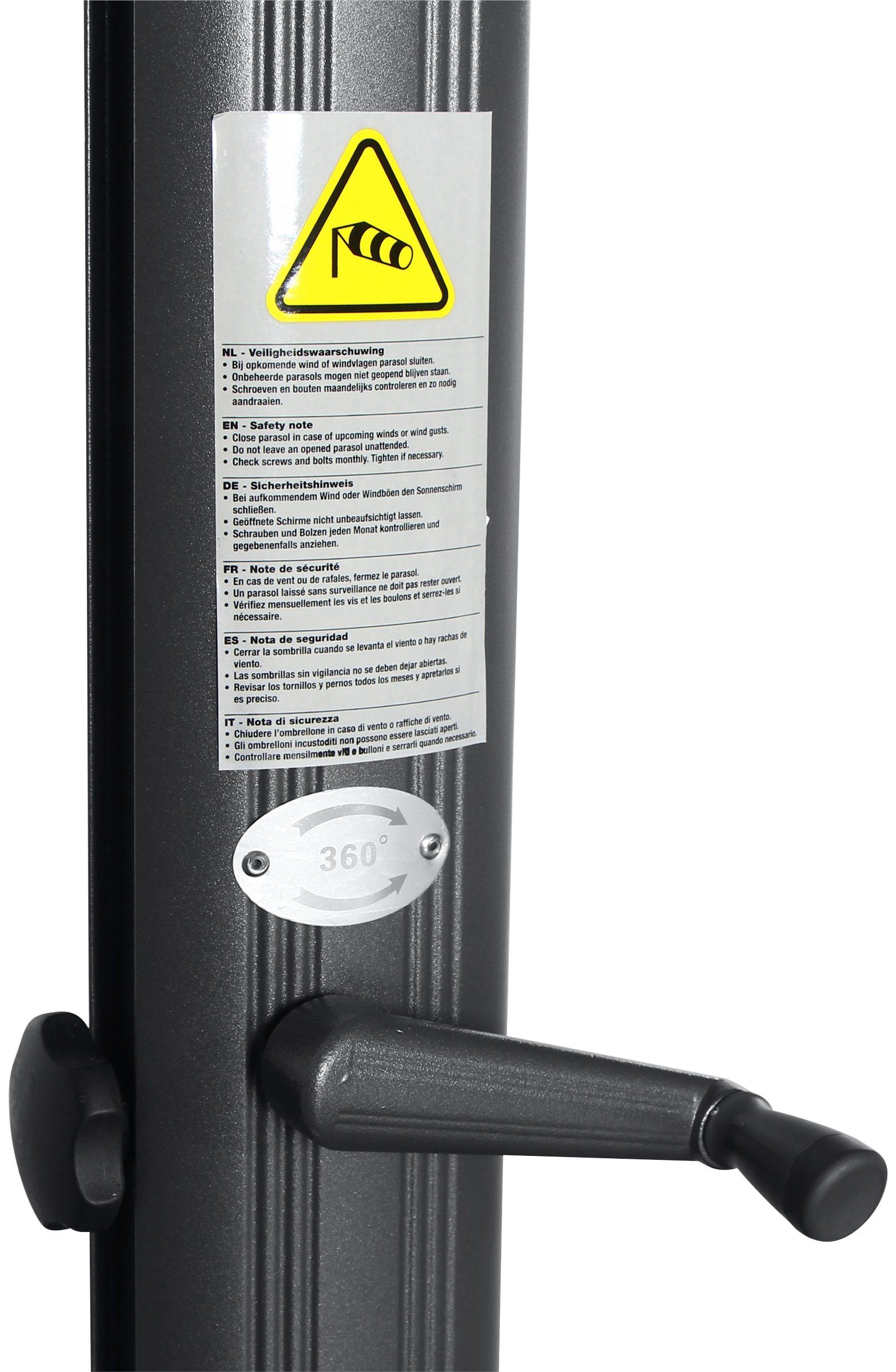 Siena Garden Ampelschirm Alphawing N+