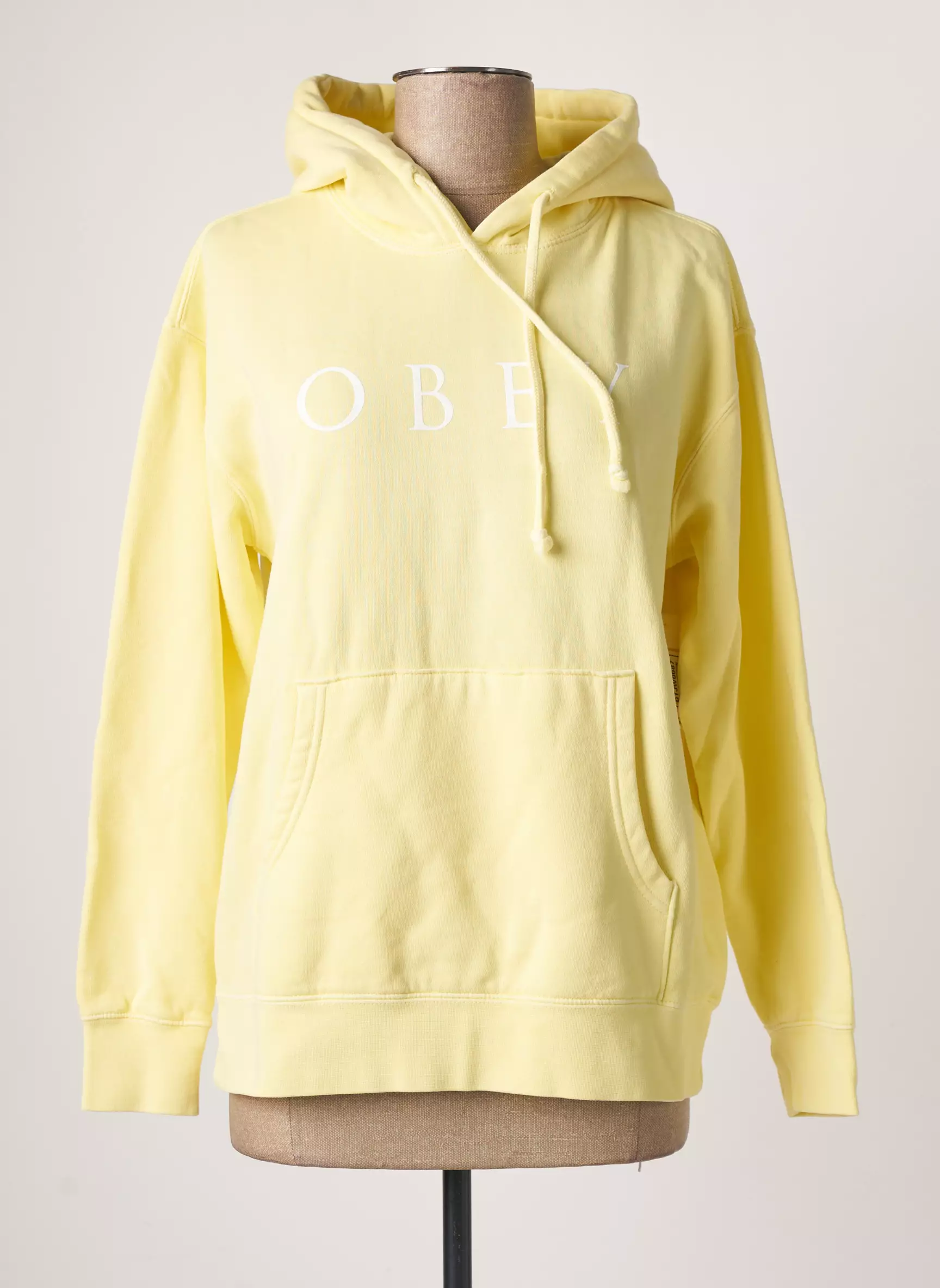 Obey Sweats Femme couleur jaune