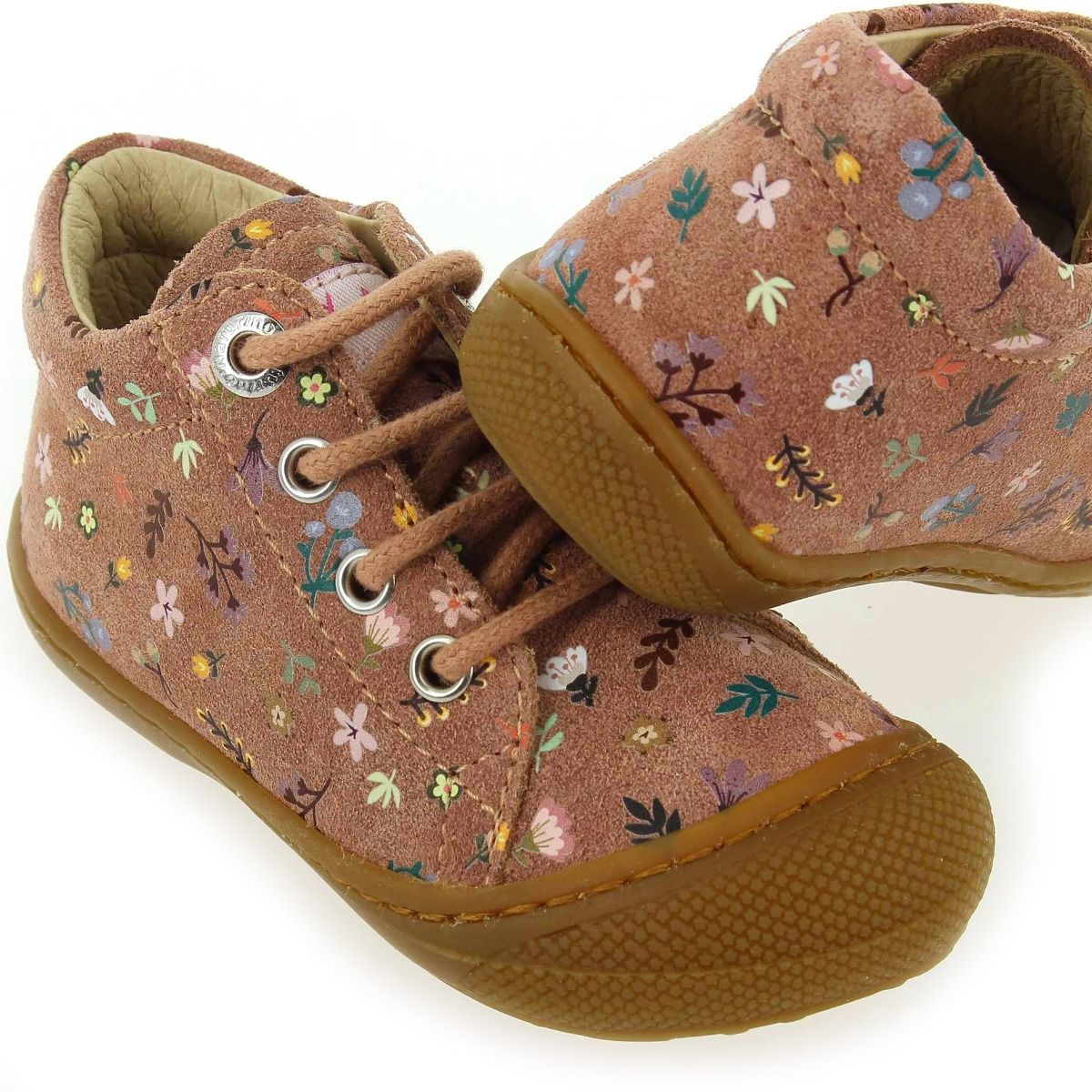 Naturino  COCOON SUEDE PR - Rose multi