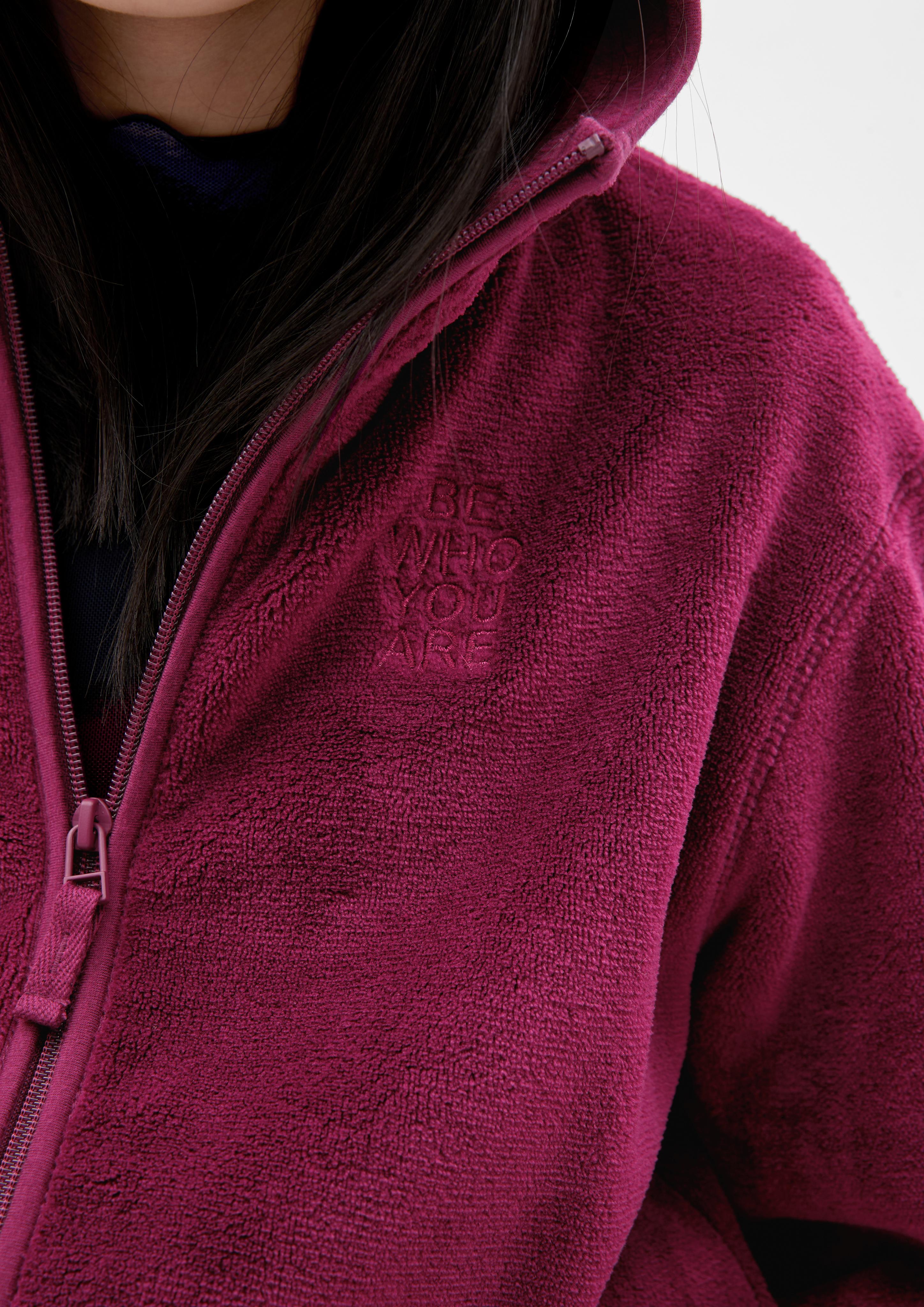 Jacke aus Teddyplüsch  2122030-4680