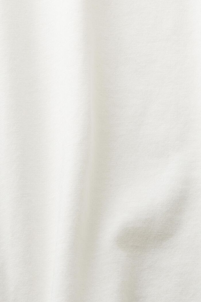 Ärmelloses T-Shirt mit Print und Pailletten