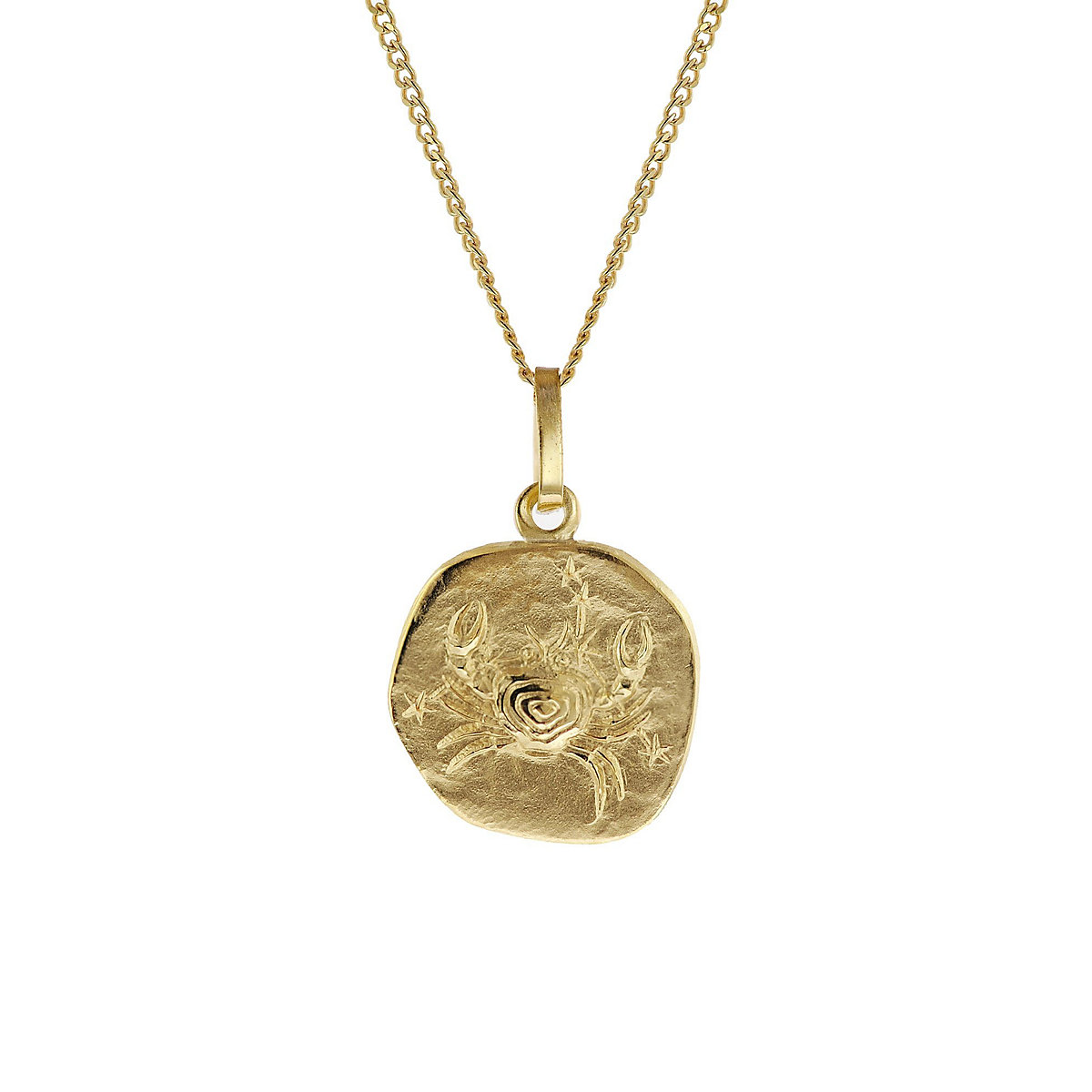 Kinder-Halskette mit Sternzeichen Krebs 333/8K Gold Halsketten
