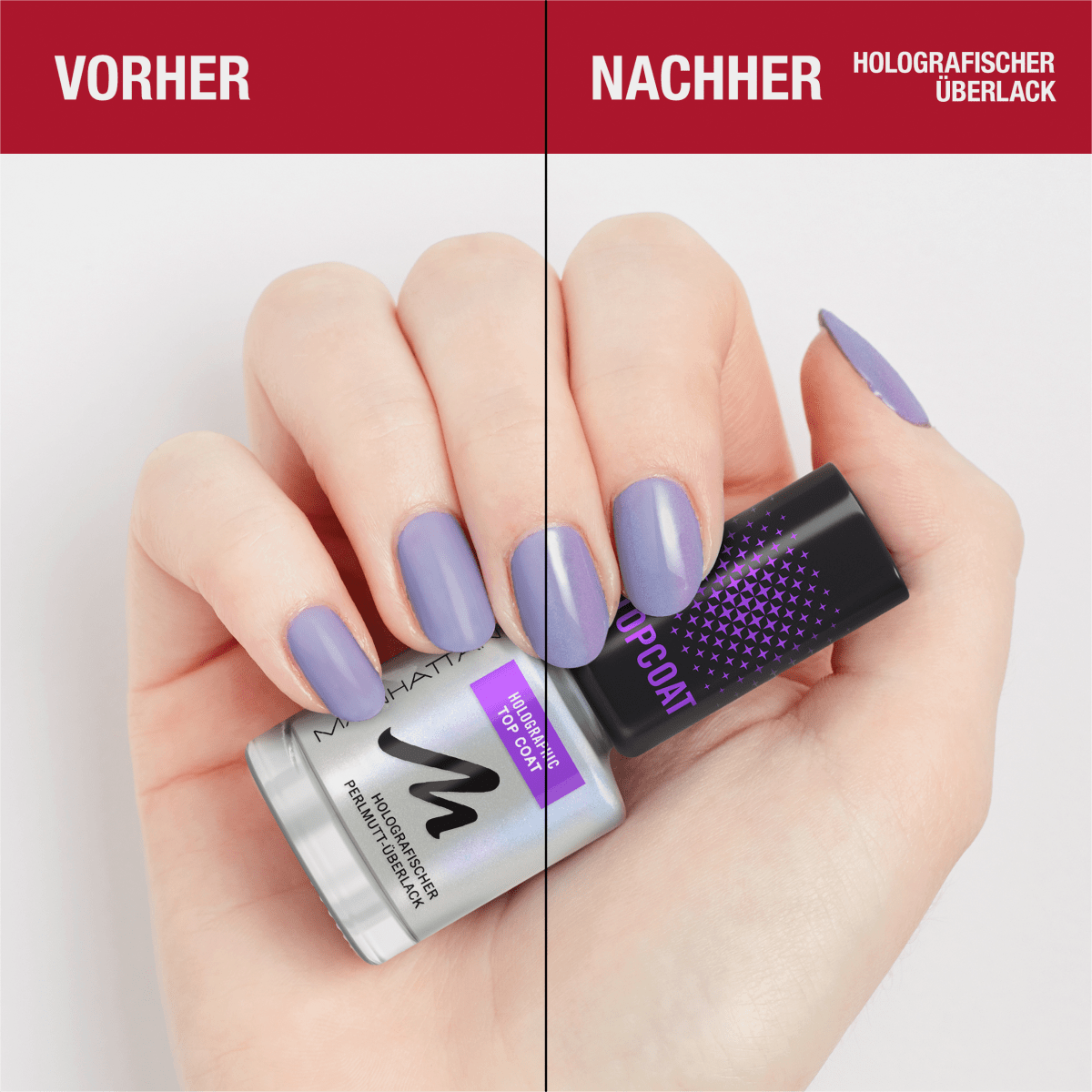 Top Coat Holographic Effect, 12 ml