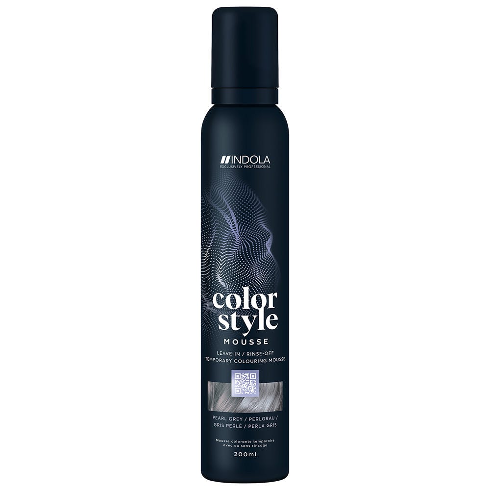 INDOLA Color Style Mousse Perl Grau 200 ml