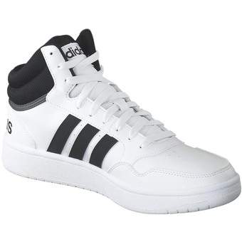 adidas Hoops 3.0 Mid Sneaker in weiß