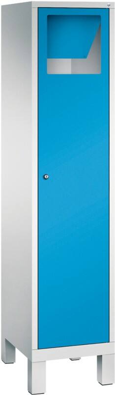 C P S 3000 Evolo Metall Schließfach 1 Türen Zylinderschloss 420 x 500 x 1.850 mm Lichtgrau 48070-210 S10067