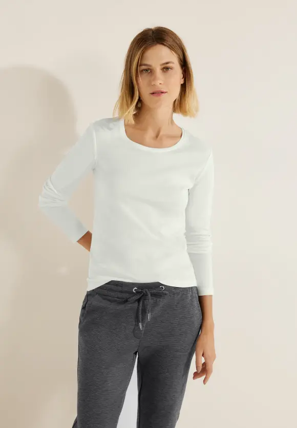 CECIL Basic Langarmshirt